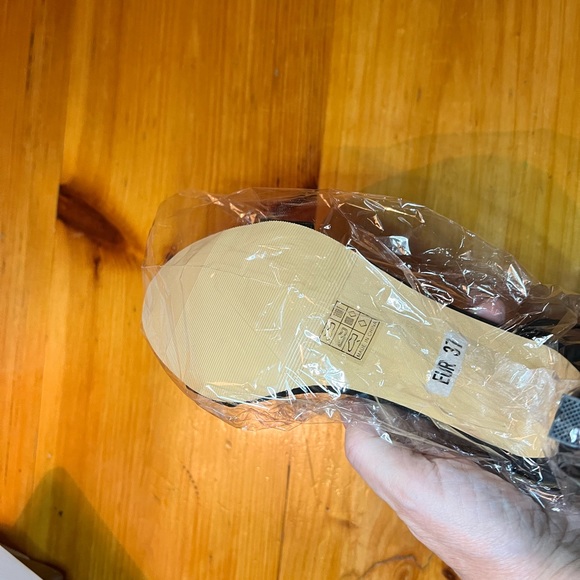 Women’s Black Suede Strappy Heels - Picture 4 of 7